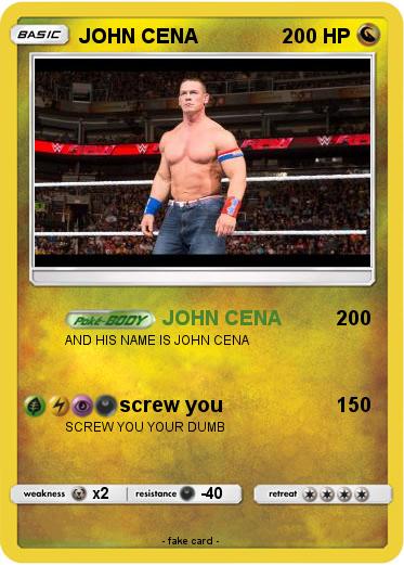 Pokemon JOHN CENA