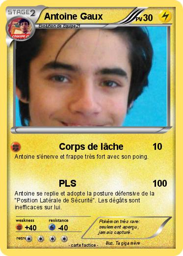 Pokemon Antoine Gaux