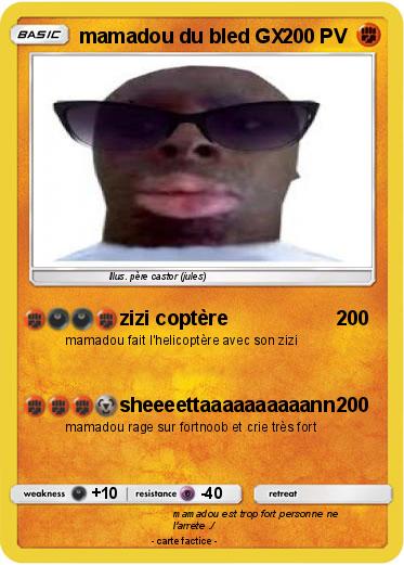 Pokemon mamadou du bled GX