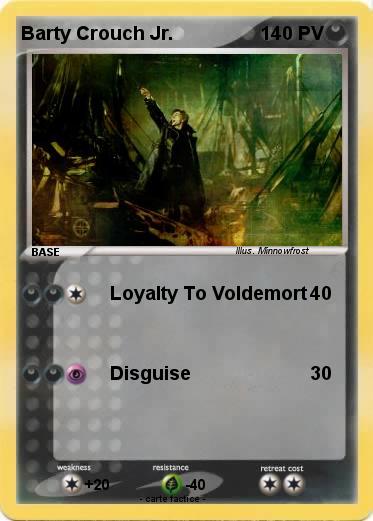Pokemon Barty Crouch Jr.