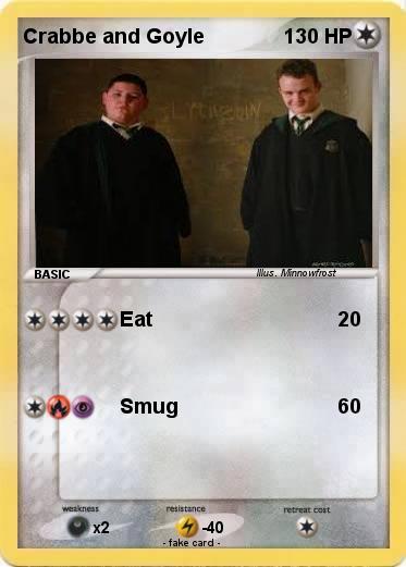 Pokemon Crabbe and Goyle