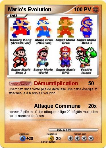 Pokemon Mario's Evolution