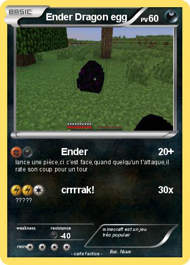 Pokemon Ender Dragon egg