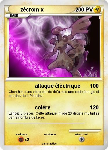 Pokemon zécrom x