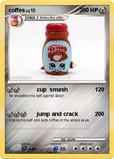 Pokemon coffes