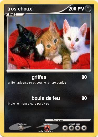 Pokemon tros choux