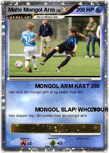 Pokemon Malte Mongol Arm