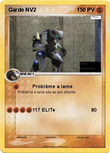 Pokemon Garde NV2