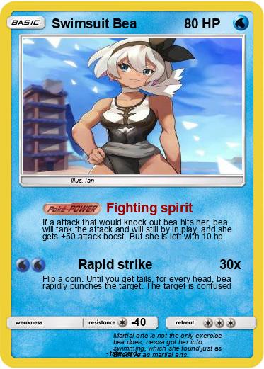 Pokemon Swimsuit Bea
