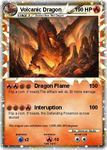 Pokemon Volcanic Dragon