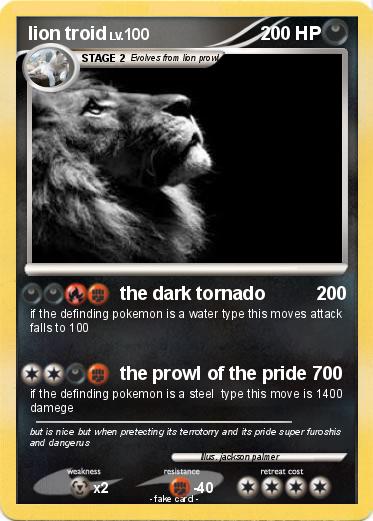 Pokemon lion troid