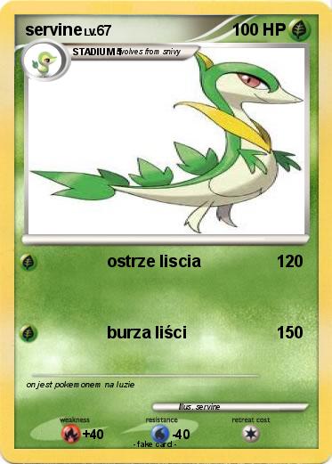 Pokemon servine