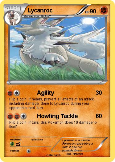 Pokemon Lycanroc