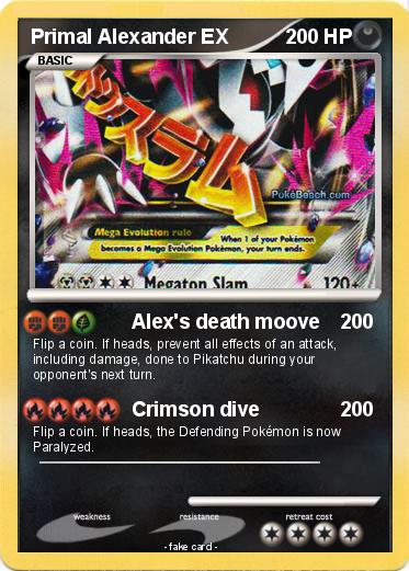 Pokemon Primal Alexander EX