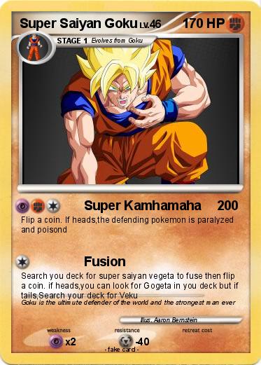 Pokemon Super Saiyan Goku