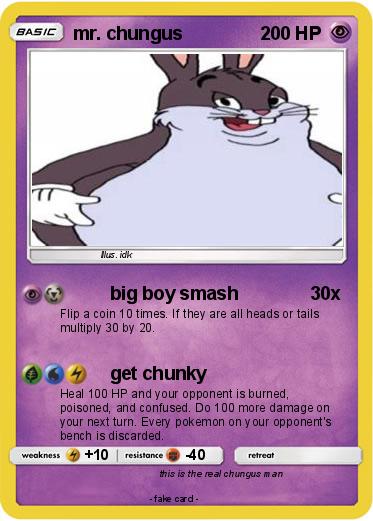 Pokemon mr. chungus