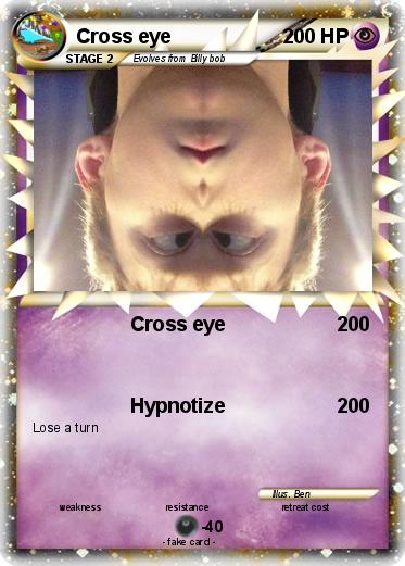 Pokemon Cross eye