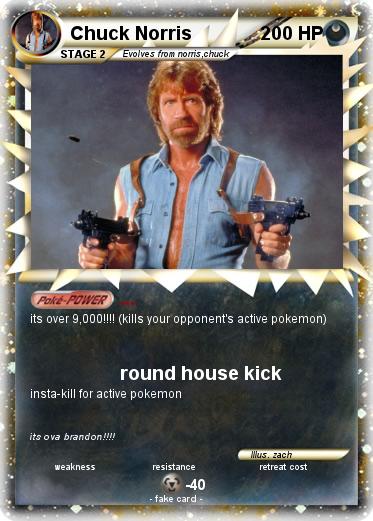 Pokemon Chuck Norris