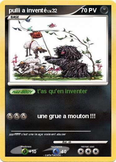 Pokemon pulli a inventé