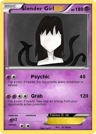 Pokemon Slender Girl