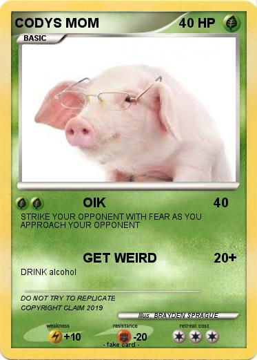 Pokemon CODYS MOM