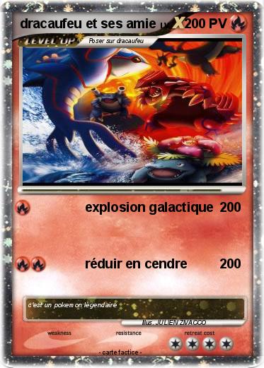 Pokemon dracaufeu et ses amie