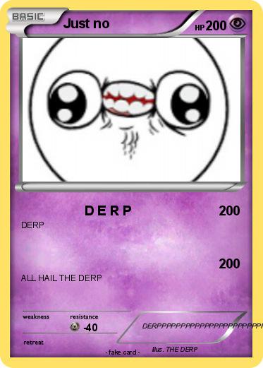 Pokemon Just no