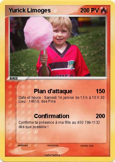 Pokemon Yurick Limoges