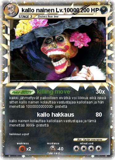 Pokemon kallo nainen Lv.10000