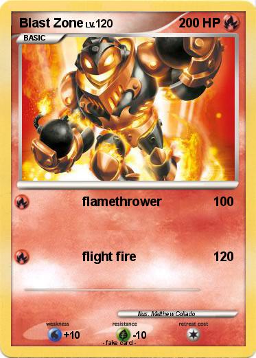 Pokemon Blast Zone