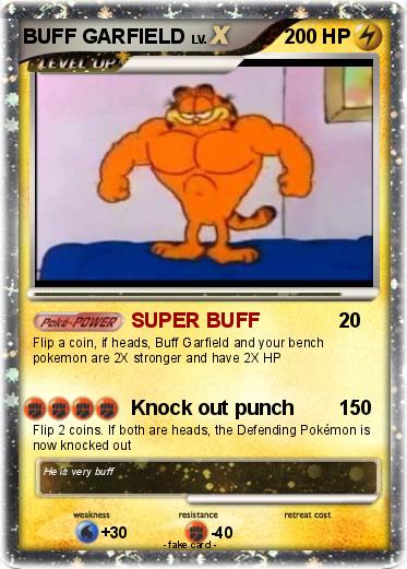Pokemon BUFF GARFIELD