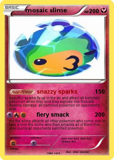 Pokemon mosaic slime