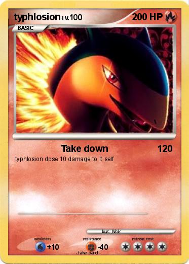 Pokemon typhlosion