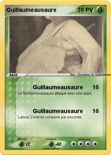 Pokemon Guillaumeausaure