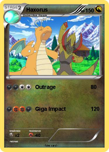 Pokemon Haxorus
