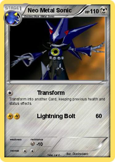 Pokemon Neo Metal Sonic