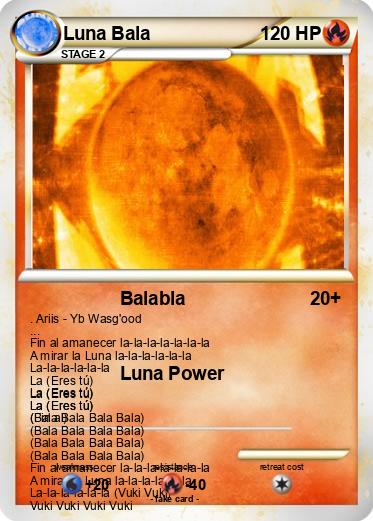 Pokemon Luna Bala