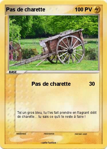 Pokemon Pas de charette