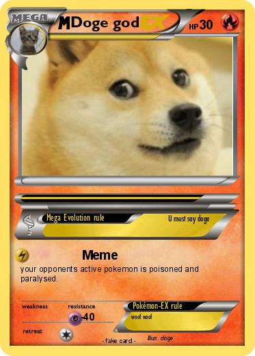 Pokemon Doge god