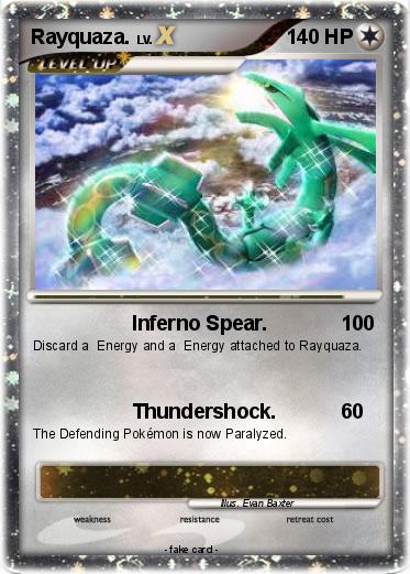 Pokemon Rayquaza.