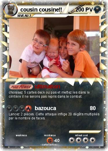 Pokemon cousin cousine!!