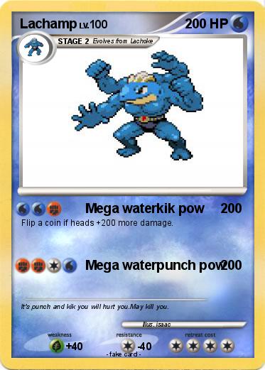 Pokemon Lachamp