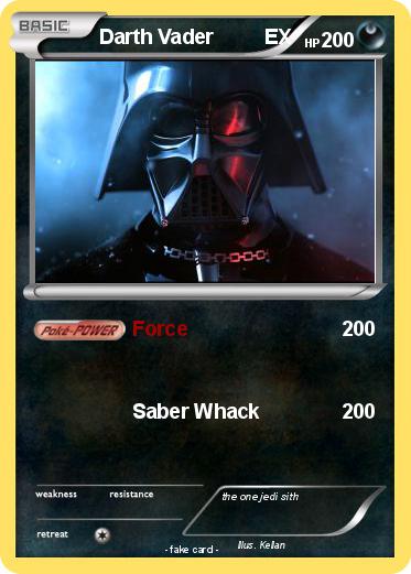 Pokemon Darth Vader         EX
