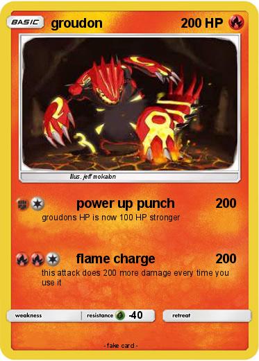 Pokemon groudon