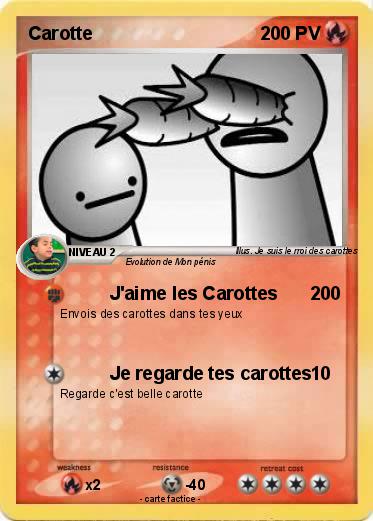 Pokemon Carotte