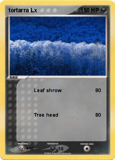 Pokemon tortarra Lx