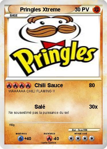 Pokemon Pringles Xtreme