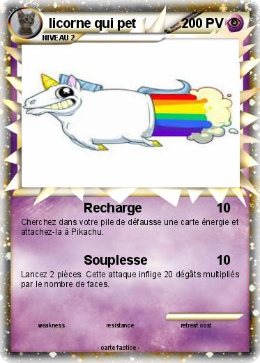 Pokemon licorne qui pet