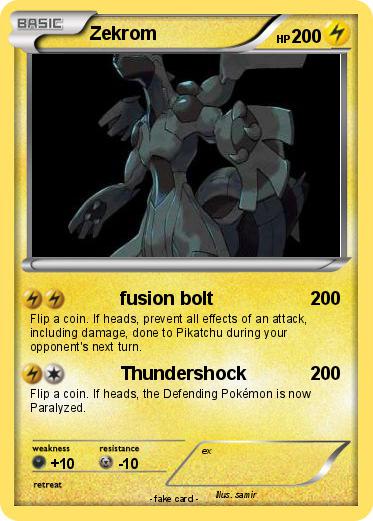 Pokemon Zekrom