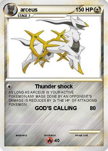 Pokemon arceus